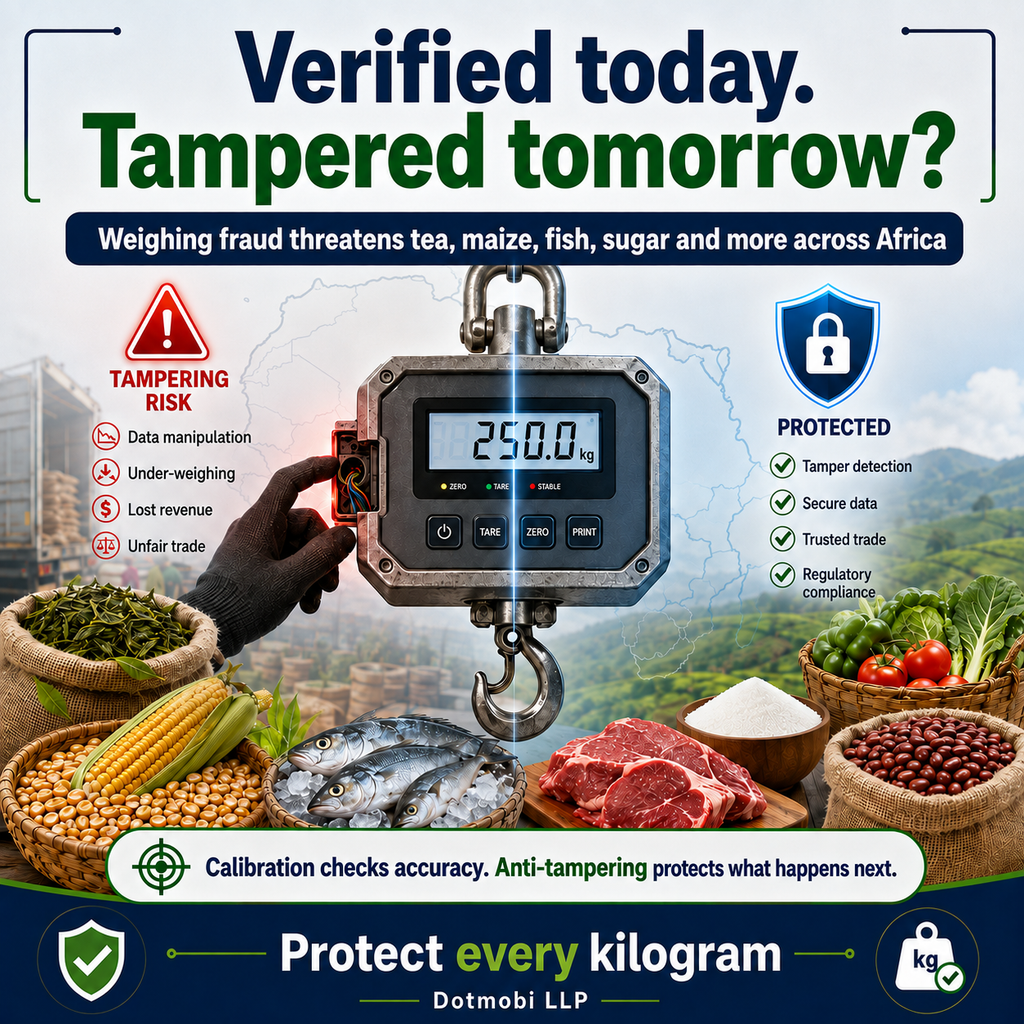 Weighing scale tampering in Africa and anti-tampering protection