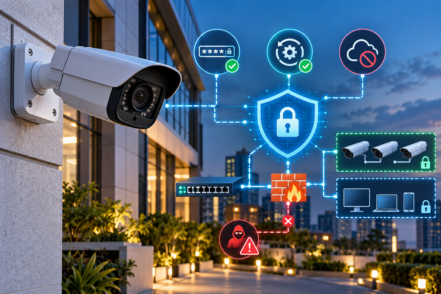 CCTV cybersecurity in Kenya protecting IP cameras from hackers